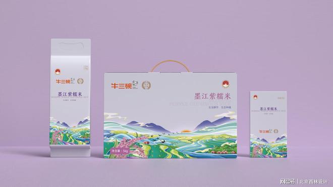 三碗打造独特有机杂粮食品包装麻将胡了北京西林设计助力牛(图6)